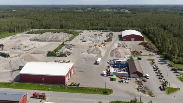 Ilmakuva jätehuoltokeskus